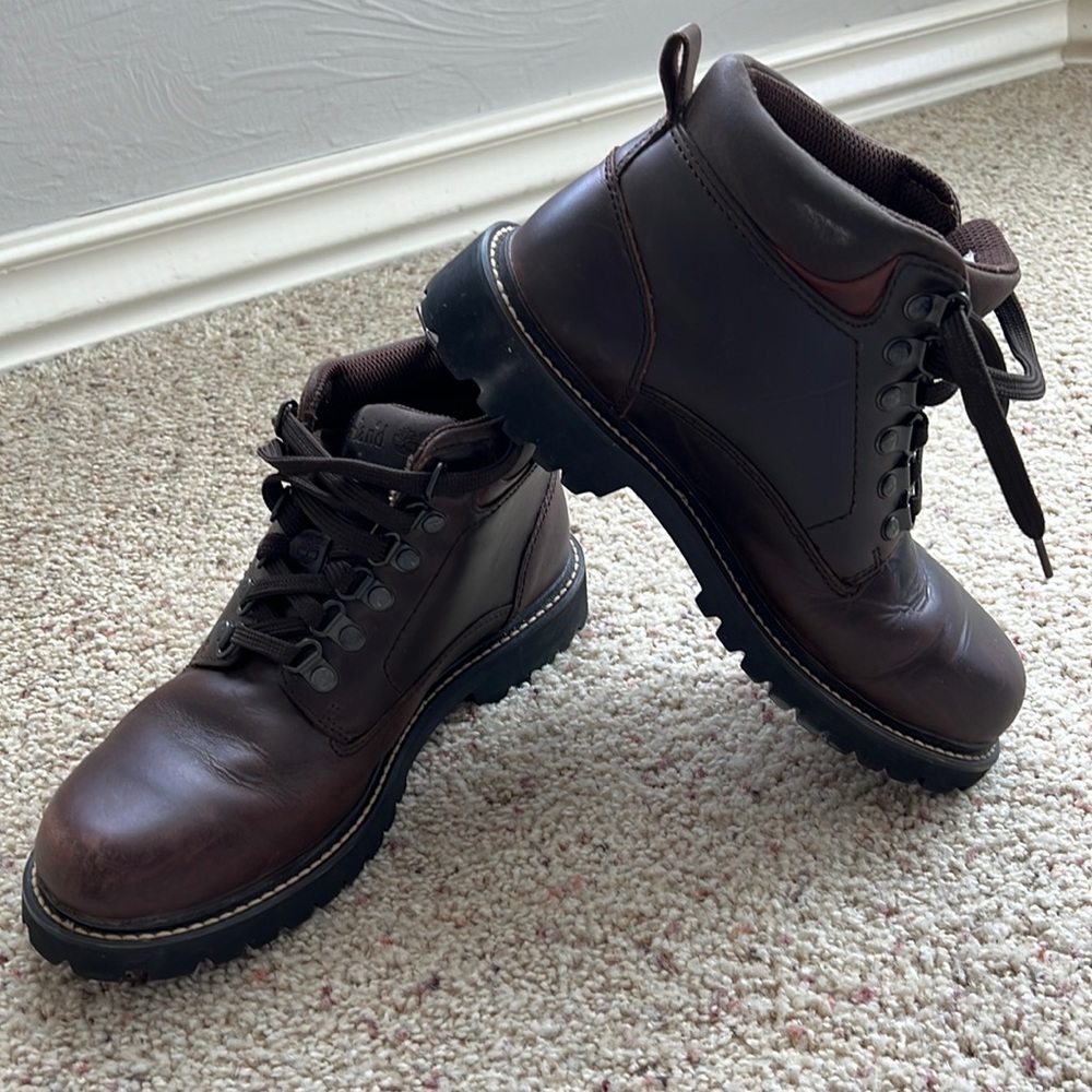Timberland brown ankle boots